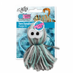 ALL FOR PAWS Yarn Dangling Octopus