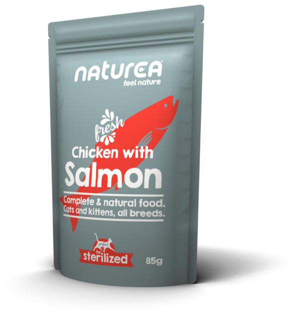 Naturea Wetfood Gato Frango com Salmão