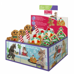 KONG Brinquedo Natal Gato Com Catnip