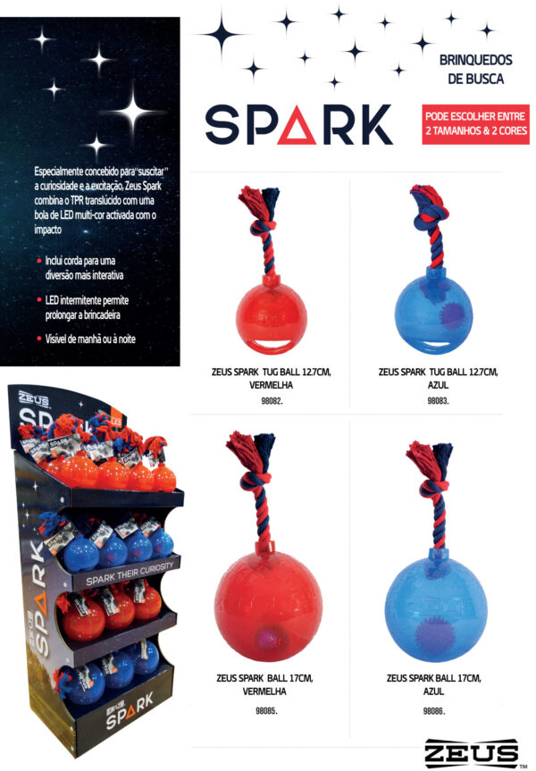 ZEUS SPARK TUG Bola com Led  e Pega - Image 4