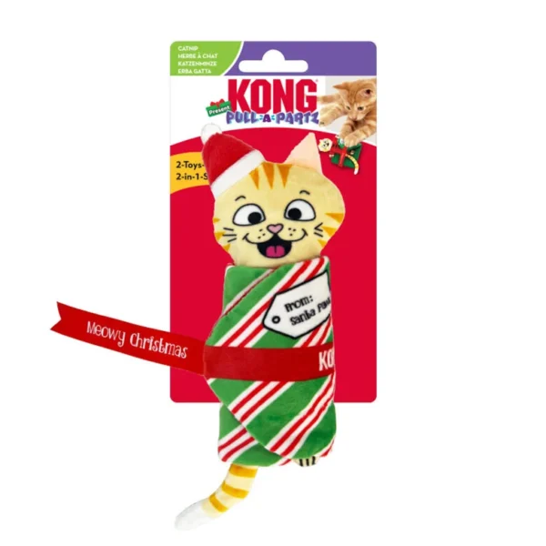 KONG Holiday Pull-A-Part  brinquedos para gatos - Image 2